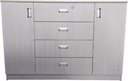 Cómoda de 1.48 cm - 4 cajas (ibiza con ibiza)